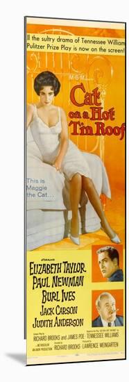 Cat on a Hot Tin Roof, 1958-null-Mounted Premium Giclee Print