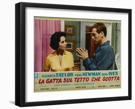 Cat on a Hot Tin Roof, 1958-null-Framed Art Print