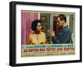 Cat on a Hot Tin Roof, 1958-null-Framed Art Print