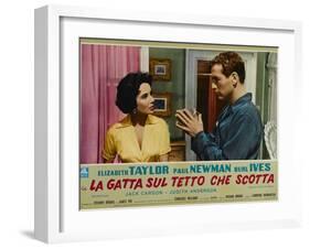 Cat on a Hot Tin Roof, 1958-null-Framed Art Print