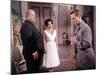 Cat on a Hot Tin Roof, Burl Ives, Elizabeth Taylor, Paul Newman, 1958-null-Mounted Photo