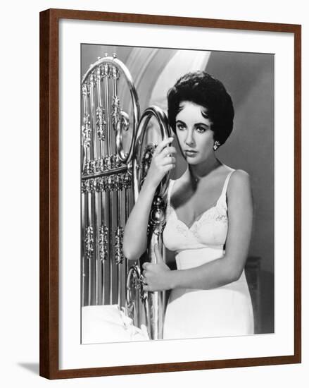 Cat on a Hot Tin Roof, Elizabeth Taylor, 1958-null-Framed Photo