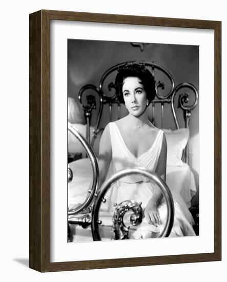 Cat on a Hot Tin Roof, Elizabeth Taylor, 1958-null-Framed Photo