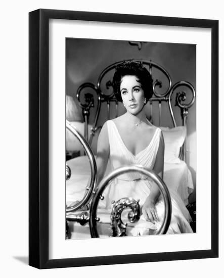 Cat on a Hot Tin Roof, Elizabeth Taylor, 1958-null-Framed Photo