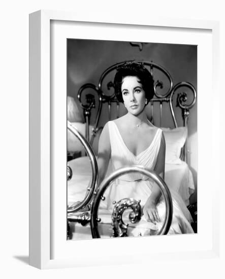 Cat on a Hot Tin Roof, Elizabeth Taylor, 1958-null-Framed Photo