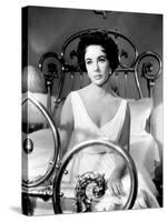 Cat on a Hot Tin Roof, Elizabeth Taylor, 1958-null-Stretched Canvas