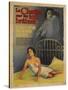 Cat on a Hot Tin Roof, French Movie Poster, 1958-null-Stretched Canvas