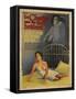 Cat on a Hot Tin Roof, French Movie Poster, 1958-null-Framed Stretched Canvas