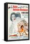 Cat on a Hot Tin Roof, German Movie Poster, 1958-null-Framed Stretched Canvas