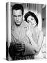 Cat on a Hot Tin Roof, Paul Newman, Elizabeth Taylor, 1958-null-Stretched Canvas