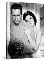 Cat on a Hot Tin Roof, Paul Newman, Elizabeth Taylor, 1958-null-Stretched Canvas