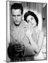 Cat on a Hot Tin Roof, Paul Newman, Elizabeth Taylor, 1958-null-Mounted Photo