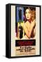 Cat on a Hot Tin Roof, Spanish Movie Poster, 1958-null-Framed Stretched Canvas