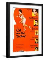 Cat on a Hot Tin Roof-null-Framed Art Print