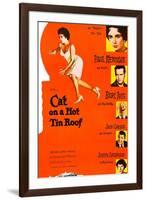 Cat on a Hot Tin Roof-null-Framed Art Print