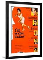 Cat on a Hot Tin Roof-null-Framed Art Print