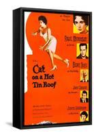 Cat on a Hot Tin Roof-null-Framed Stretched Canvas