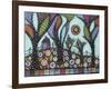 Cat on Post 1-Karla Gerard-Framed Giclee Print