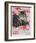 Cat on Quilt-Anne Robinson-Framed Giclee Print