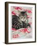 Cat on Quilt-Anne Robinson-Framed Giclee Print