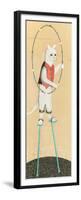 Cat on Stilts-Judy Verhoeven-Framed Premium Giclee Print