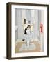 Cat on the Loo, 1991-Ditz-Framed Giclee Print