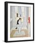 Cat on the Loo, 1991-Ditz-Framed Giclee Print