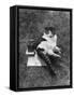 Cat on the Scales-J. Chettlburgh-Framed Stretched Canvas