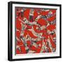 Cat Party Retro-Sharon Turner-Framed Art Print