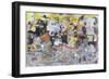 Cat Party-Oxana Zaika-Framed Giclee Print