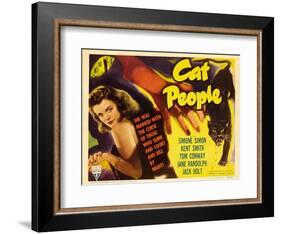 Cat People, 1942, Directed by Jacques Tourneur-null-Framed Giclee Print