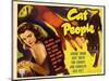 Cat People, 1942, Directed by Jacques Tourneur-null-Mounted Giclee Print