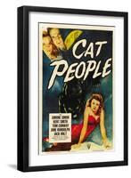 Cat People, 1942, Directed by Jacques Tourneur-null-Framed Giclee Print