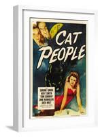 Cat People, 1942, Directed by Jacques Tourneur-null-Framed Giclee Print