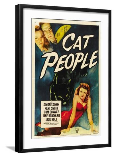 Cat People, 1942, Directed by Jacques Tourneur--Framed Giclee Print