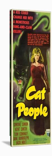 Cat People, Simone Simon, 1942-null-Stretched Canvas