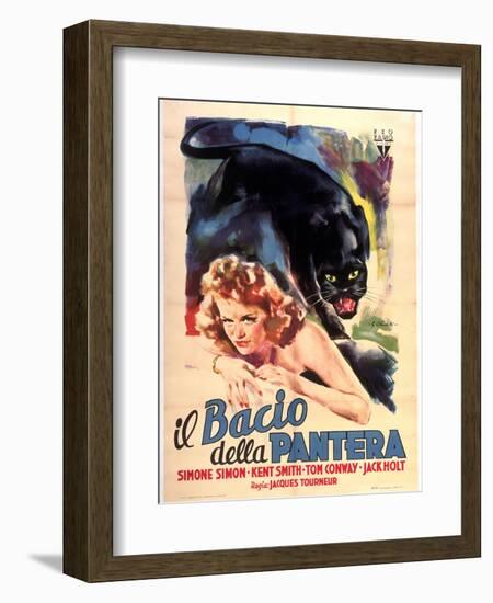 Cat People, Simone Simon, 1942-null-Framed Art Print