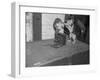 Cat Photographing with Camera-null-Framed Photographic Print