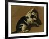 Cat Playing-Adriaen van de Velde-Framed Giclee Print