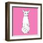 Cat Pointy Ears-Anna Nyberg-Framed Giclee Print