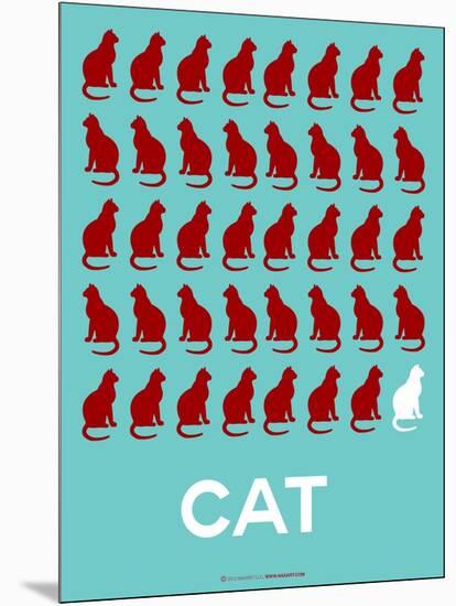Cat Poster-NaxArt-Mounted Art Print