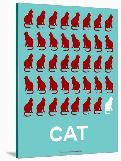 Cat Poster-NaxArt-Stretched Canvas
