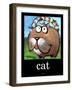 Cat Poster-Tim Nyberg-Framed Giclee Print