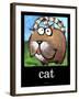 Cat Poster-Tim Nyberg-Framed Giclee Print