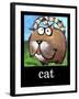 Cat Poster-Tim Nyberg-Framed Giclee Print