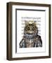 Cat Queen-Fab Funky-Framed Art Print