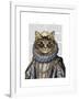 Cat Queen-Fab Funky-Framed Art Print