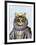 Cat Queen-Fab Funky-Framed Art Print