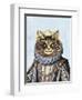 Cat Queen-Fab Funky-Framed Art Print