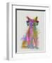 Cat Rainbow Splash 5-Fab Funky-Framed Art Print